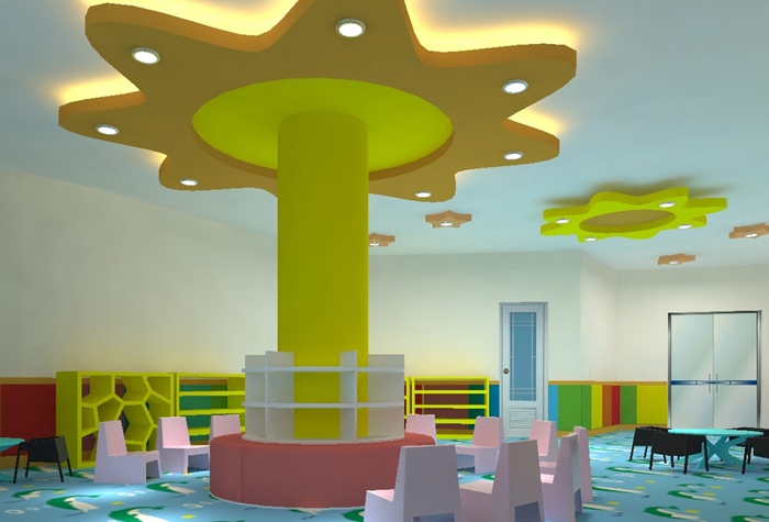 幼兒園空間裝飾設(shè)計(jì)一定要和諧融洽