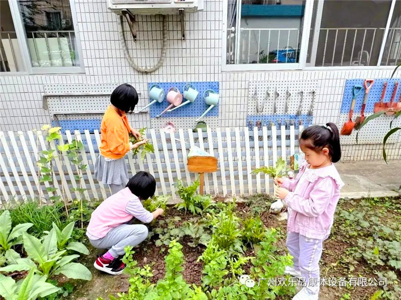 幼兒園小班戶外游樂設(shè)備游玩區(qū)